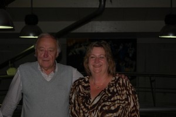 Walter McKinlay and I at Domaine de Mourchon