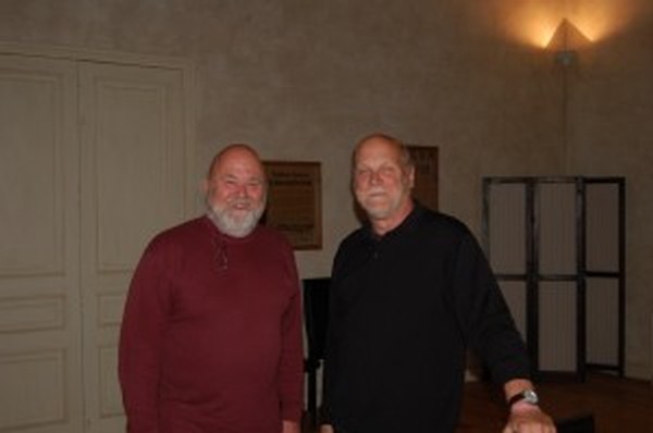 My husband Rodney with our tour guide Doug